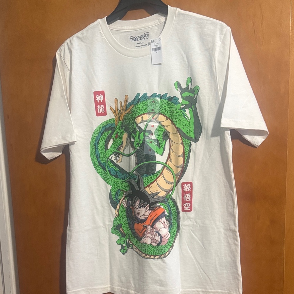 White Dragon Ball Z Graphic Tee